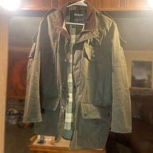 COPY - Lightly Used Barbour Cowen Commando Jacket "The Original Barbour Tartan"